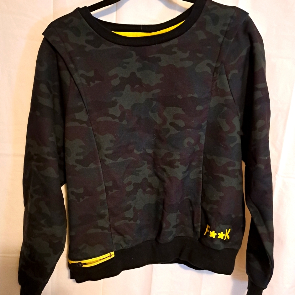 Cool, Camo Sweatshirt